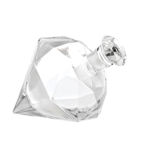 Nouvelle bouteille en verre de style de mode 750ml bouteille de liqueur de vodka whisky brandy gin avec bouchon en silex