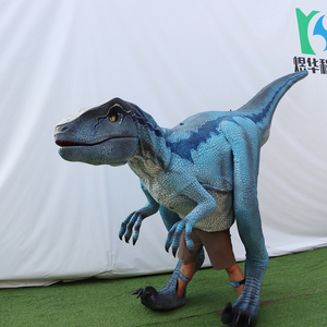 Disfraz de Dinosaurio <span class=keywords><strong>Velociraptor</strong></span> Realista de Tamaño Natural Personalizado en Metal para Adultos, para Uso en Interiores y Exteriores, Parque Temático de Aventuras, <span class=keywords><strong>Jurassic</strong></span> <span class=keywords><strong>World</strong></span> - Product Image 6