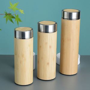 Customized Logo Eco-Friendly Bamboo Notebook and Wood <b>Thermos</b> <b>Cup</b> Gift for Christmas - Product Image 6