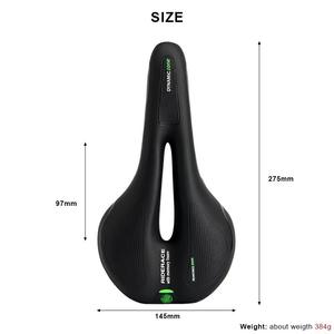 Selle de vélo Riderace avec mousse à mémoire de forme, zone dynamique renforcée, siège de vélo unisexe pour adultes, toutes saisons, confortable - Product Image 2