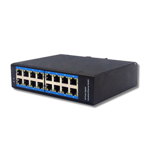 Switch PoE 48 ports, Switch PoE 24 ports, Rail DIN, Grade industriel, Switch réseau Ethernet Gigabit 16 ports - Product Image 3