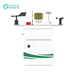 Estación de Aire Zetron MS800A para Monitoreo Continuo de la Calidad Ambiental en Proyectos Mineros (O3/H2S/CO/NO2/SO2/PM2.5/PM10) - Product Image 4