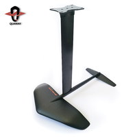 Vente d'usine QS-14, tapis en aluminium AL/carbone, feuille d'aluminium, Kitesurf, planche de Surf, feuille d'aile de Surf avec vis et sac gratuits