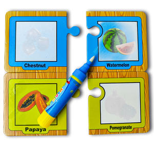 Cartes éducatives personnalisées à révéler à l'eau, cartes de coloriage magiques réutilisables à l'eau pour enfants, jouet d'apprentissage sans dégâts pour tout-petits - Product Image 6