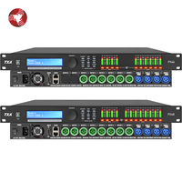 Procesador de Audio Digital Profesional 4.8 DSP con Control por PC, Procesador de Sistema de Audio de 96kHz
