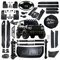 Accessoires de modification : Tapis de sol intérieurs, garnitures extérieures, table pliable pour hayon, garde-boue, housse de roue de secours pour Ford Bronco