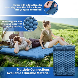 Kasur Angin Berkualitas Tinggi Model Baru, Kasur Angin Otomatis Mengembang Dengan Bantal - Product Image 4