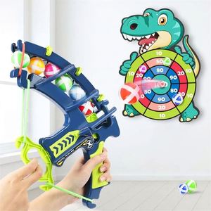 Sticky Balls <b>Dart</b> <b>Board</b> Educational Toys for Children Indoor Outdoor Bow Arrow Games Boys Party Play Kids Sensory Toys - Product Image 1