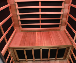 <span class=keywords><strong>2025</strong></span> phong cách mới sang trọng 2-4 người ngoài trời Canada hemlock/Gỗ tuyết tùng hồng ngoại chăn nóng phòng tắm hơi với bảng điều khiển cho nhà - Product Image 4