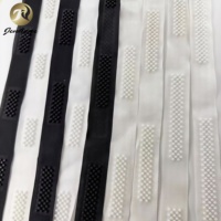 Bande adhésive à clips avec points en silicone antidérapants, clous en plastique, bande élastique à clips, accessoires de couture pour vêtements