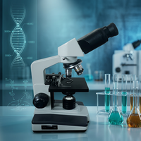 Fast Dispatch 1000X Biological Microscope Scientific Binocular Metal Cheap Price Optical Microscope