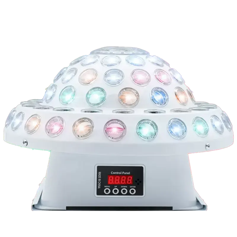 Mini mushroom crystal laser effect Rgb Led magic ball lamp laser effect light Dj nightclub party lights