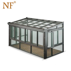 NF Nhôm Prefab Nhà Kính Có Thể Uống Với Mái Nhà Và Cửa Sổ <span class=keywords><strong>Skylight</strong></span> - Product Image 2