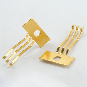 Contact <span class=keywords><strong>de</strong></span> batterie plaqué or sur mesure OEM, à haute conductivité, pour composants <span class=keywords><strong>de</strong></span> connecteurs <span class=keywords><strong>de</strong></span> précision - Product Image 6
