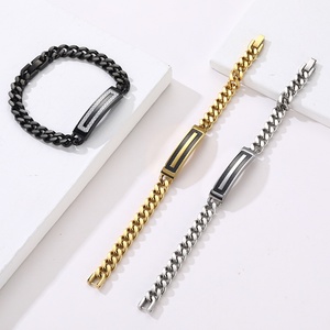 Pulsera de Acero Inoxidable con Logotipo Personalizado, Chapado en PVD, Resistente al Agua y al Deslustre, de Alta Calidad, al por Mayor - Product Image 6