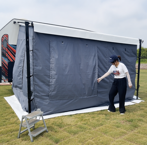 Awnlux - <span class=keywords><strong>Auvent</strong></span> universel pour camping-car, imperméable, <span class=keywords><strong>annexe</strong></span> de camping pour <span class=keywords><strong>caravane</strong></span>, camping-car, fourgon aménagé - Product Image 3