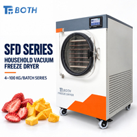 Industriële vacuümvriesdroger SFD-serie vriesdroogmachine tot 100 kg, voedselveilige rekken, fabrieks productielijn