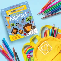 Hochwertige benutzer definierte Drucke Sie besitzen Design Kinder bunte Schule Zeichen buch mit Stift Kinder Notizbuch Journal