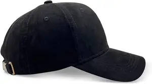 Klassische wildleder Baseballkappe Polo-Stil-Hut verstellbare Größe, sowohl für Männer als auch für Frauen geeignet