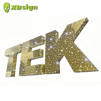 Lettres lumineuses LED RGB personnalisées XDsign, enseigne 3D, ciel étoilé, étanche, signalétique extérieure, certifiée CE, enseigne lumineuse, décoration de voiture