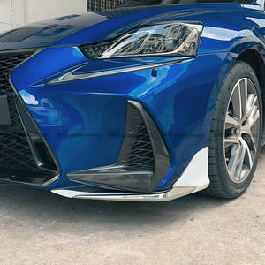 Lèvre avant de type MOD pour Lexus IS 300 300h 350 ASE30 30 17-20 facelift F Sport avec garniture chromée intégrale - Product Image 6