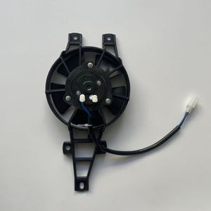 Ventilateur de refroidissement pour scooter ZAPM6430, 12V, plastique noir, montage avant, pour modèles Piaggio 500 MP3 LT SPORT 2011 2012 2013 - Product Image 2