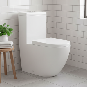 Inodoro de agua japonés moderno, inodoro de doble descarga, artículos sanitarios de cerámica de una pieza, <span class=keywords><strong>certificado</strong></span> P-Trap PP, incluye control remoto - Product Image 4
