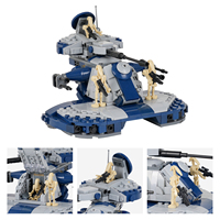 Space Wars AAT Armored Assault Tank MOOXI MOC2020-A Jouets Blocs de construction d'action Ensembles de briques pour enfants Juguete