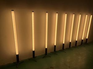 Decoración de Fondo para Escenario de Fiesta de Bodas, Tubo de Luz LED Inalámbrico 360 5en1 RGBWA, Control DMX, Tubo de Píxeles a Todo Color con Batería - Product Image 5