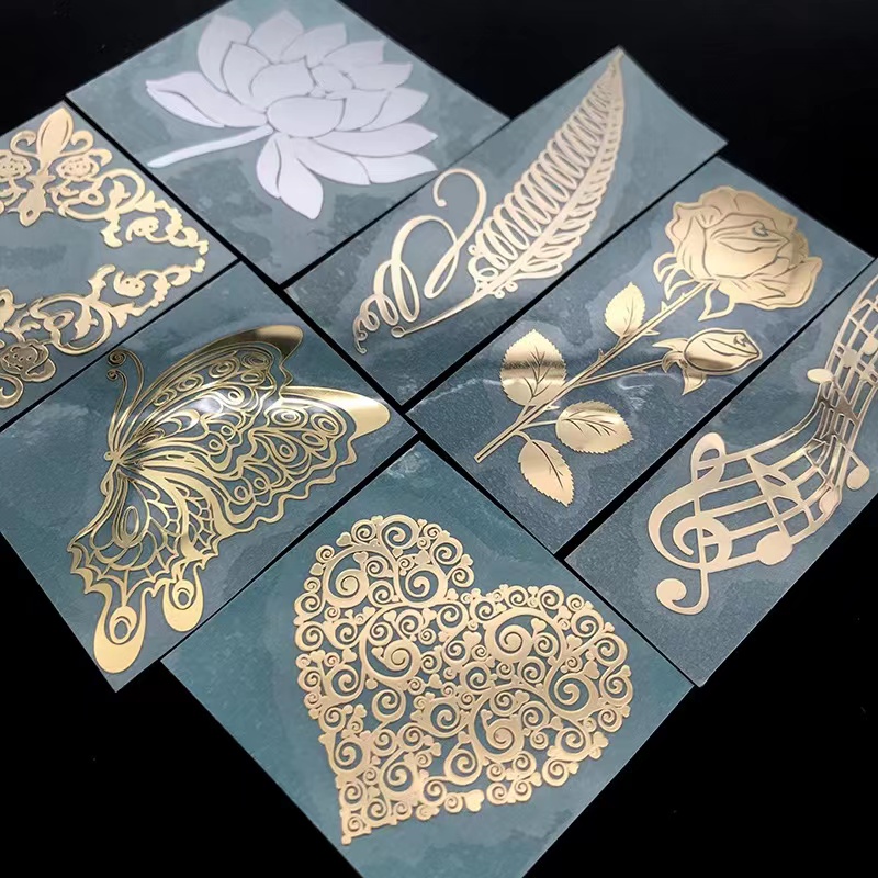 Customized 3d Logo Metal Transfer Sticker Private Bottle Label Nickel Label Sticker