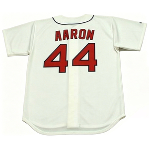 Camiseta de Béisbol Retro Cosida de los Años 60 (1960-1967) para Adultos y Jóvenes, con los Nombres de FELIX MILLAN, FELIPE ALOU, CLAUDE RAYMOND, HANK <span class=keywords><strong>AARON</strong></span>, 48 <span class=keywords><strong>JONES</strong></span>, Tallas S-5XL - Product Image 3