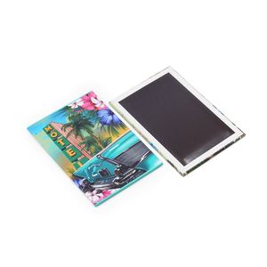 Newest Customize Photo Souvenir Tin Low Moq Personalized Cartoon Metal Tinplate <b>Fridge</b> Magnets - Product Image 3