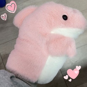 Marionnette de main en peluche Requin Animal Marin Mignon de <span class=keywords><strong>Dessin</strong></span> <span class=keywords><strong>Animé</strong></span>, Jouet Confort pour Enfants, Accessoire de Spectacle Amusant, Super Doux, Sac PP OPP - Product Image 2
