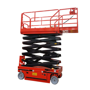 China Electric GTJZ1614 Scissor Aerial Working Platform 14m <b>Table</b> Aerial <b>Work</b> Platform Lift - Product Image 2