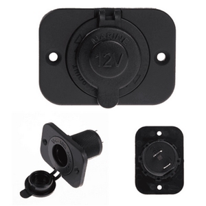 12V Power <strong>Plug</strong> Outlet Cigarette Lighter <strong>Socket</strong> Waterproof for Car Marine Motorcycle ATV RV <strong>Socket</strong> Power Outlet - Product Image 1