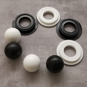Rongke Valve Balls QBY-25/40 PTFE Nitrile Seals For Pneumatic Diaphragm <b>Pump</b> Chemical Media Low Pressure Wear Parts - Product Image 1