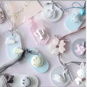 Luxeport Exim Designer Cloudy Affair Sachet de cire parfumée et Bougie chauffe-plat, Coffret cadeau de parfums d'ambiance pour la maison, Cadeau de remerciement pour mariage, Artisanal en gros - Product Image 4