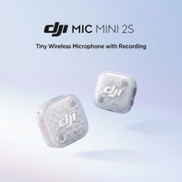 Microphone Lavalier sans Fil DJl Mic Mini 2S avec Réduction de Bruit pour Enregistrement, Vlog, Diffusion en Direct, Interview, Téléphone, Caméra