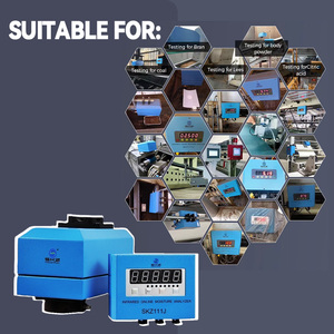 Analizzatore di Umidità a Infrarossi <span class=keywords><strong>Online</strong></span> SKZ111J, Controllo Non-Contatto in Tempo Reale del Contenuto di Umidità dei Prodotti, Gamma 0-99% per Alimenti - Product Image 4