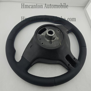 Volante Deportivo de Cuero Perforado para BMW E46, Producto Popular - Product Image 5