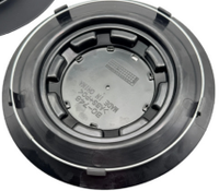 Cache-moyeux de roue de voiture noir mat BC-965 144 mm, couvre-jantes de remplacement pour roues de série