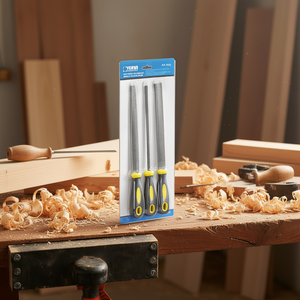 Juego de raspadores de madera Fervi de 3 piezas con mango de plástico para trabajar la madera - Product Image 3