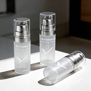 Botella Dosificadora Airless de PP Resistente y Antiderrames de 5ml 10ml 15ml para Crema, Loción de Manos, Crema para Ojos, Sérum Facial, Cuidado Diario de <span class=keywords><strong>la</strong></span> Piel - Product Image 4