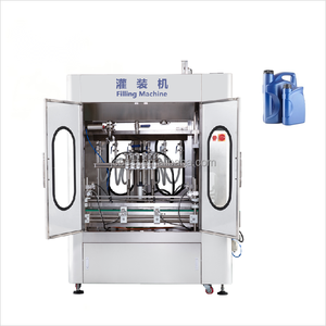 Machine de remplissage d'huile lubrifiante PLC automatique haute précision pour huiles chimiques, huiles moteur, fûts métalliques/plastiques - Product Image 4