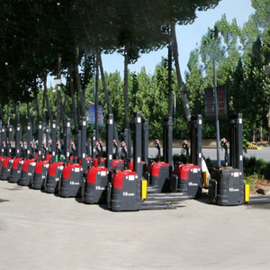 <strong>High</strong>-<strong>quality</strong> FANYU CDD-20 Electric <strong>Stacker</strong> with 3 Meter Lifting Height Automatic Loading Lead-Acid Battery 600kg Capacity - Product Image 4