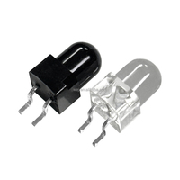 Lampe LED IR 5mm 850nm 940nm, émetteur-récepteur photodiode, diode, pour soudure SMT, porte d'ascenseur/capteur/détecteur de fumée, puce Epistar 100mA