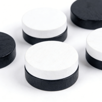 Benutzerdefiniertes Logo Holz-Schnellpuckspiel für 2 Spieler Interaktives Tisch-Sling-Hockey-Brettspiel Großhandel OEM ODM