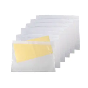 Personalizado Tamanho Adesivo Fechar Impressão Hot Selling Document Envelopes Enclosed Packing List