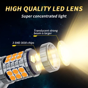 1156 Led <span class=keywords><strong>Cambus</strong></span> 3030 27 Smd Led T20 7433 7440 - Product Image 3