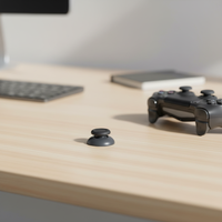 Capuchon de stick analogique 3D de remplacement pour manette Pro - Pièces de réparation en plastique parfaitement ajustées, comme neuves